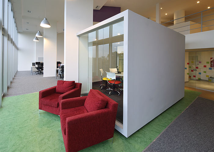 科匠上海办公室装修设计案例-Dentsu